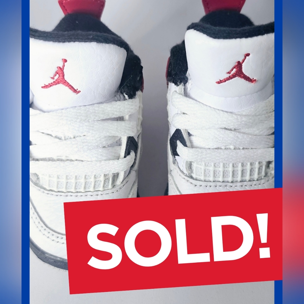 Jordan 4 Retro (TD) Size 2c